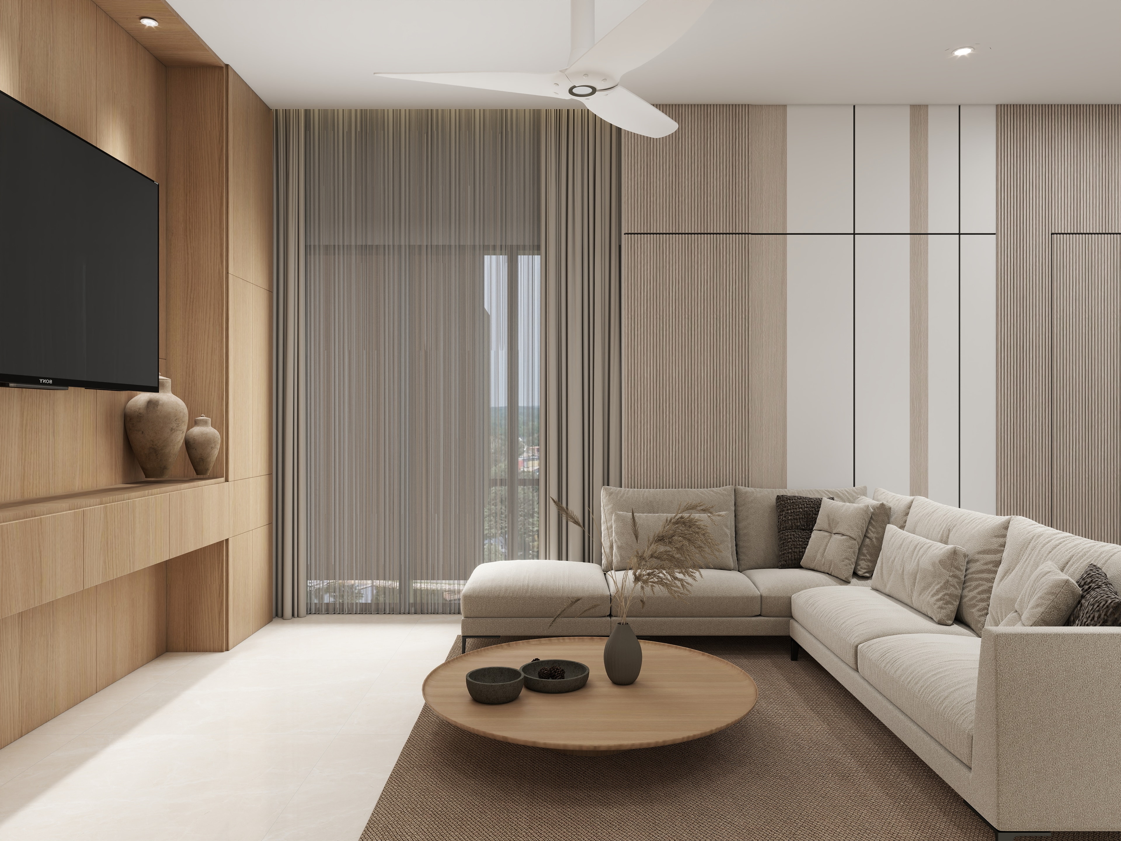 Orange Square project interior